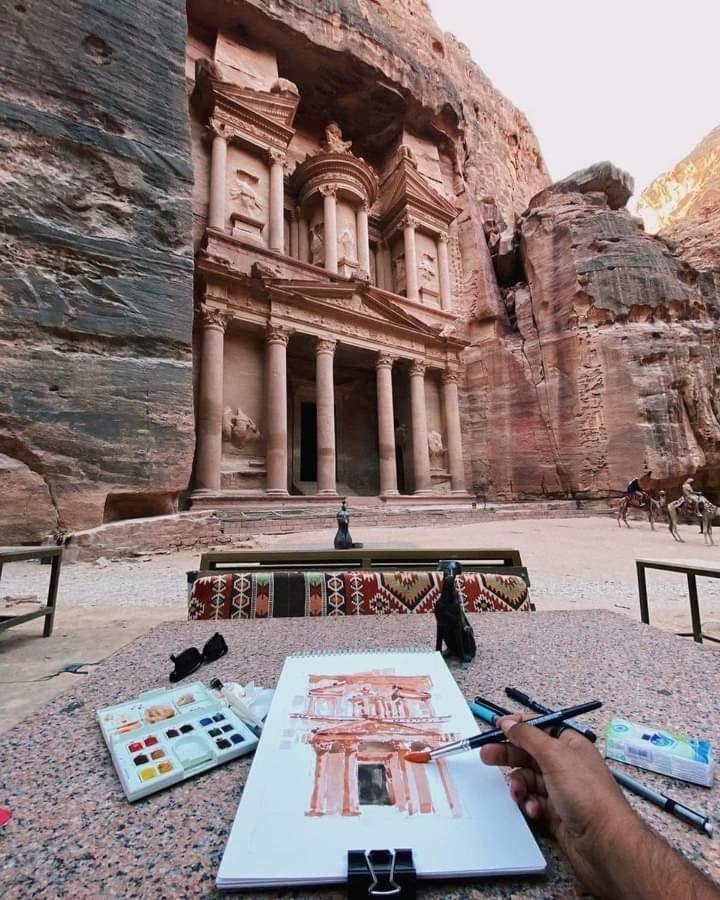 Petra Fort Hotel Vádi Músza Kültér fotó